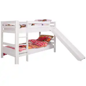 Etagenbett Liam weiß lackiert