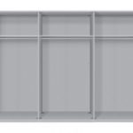 Kleiderschrank Matrix Brooklyn mit Schubkästen