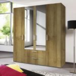 Kleiderschrank Matrix Brooklyn mit Schubkästen und Spiegel