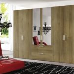 Kleiderschrank Matrix Brooklyn mit Schubkästen und Spiegel