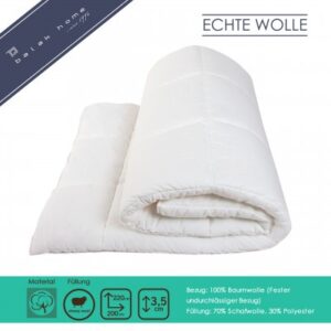 Bettdecke Echte Wolle