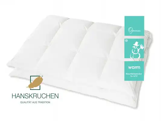 Daunendecke Opera