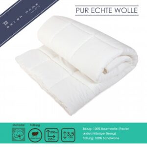 Bettdecke Pur Echte Wolle