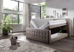 Boxspringbett Cynthia mit Bettkastenfunktion