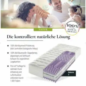 Frankenstolz Natural Flow T - 100% Baumwollbezug