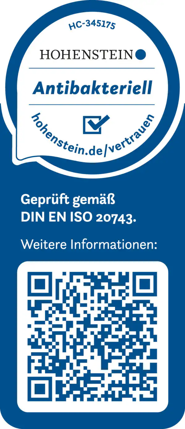 HOH_QL_Antibakteriell_DIN EN ISO 20743_Langform_QR_DE_HC-345175-
