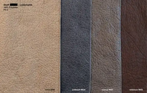 Microfaser geprägt glatt