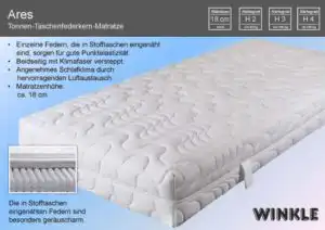 Boxspringbett Aaron elekt. Kopfteile individualisierbar