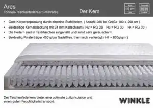 Boxspringbett Aaron elekt. Kopfteile individualisierbar