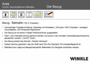 Boxspringbett Aaron elekt. Kopfteile individualisierbar