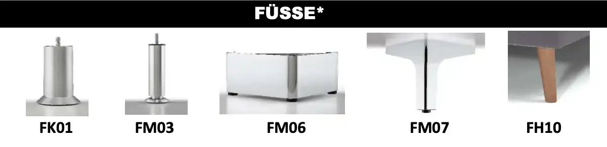 Polsterbett Duett variabel konfigurierbar – Bild 5