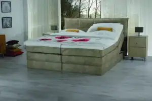 Boxspringbett Nizza mit Stauraum zum selbst konfigurieren