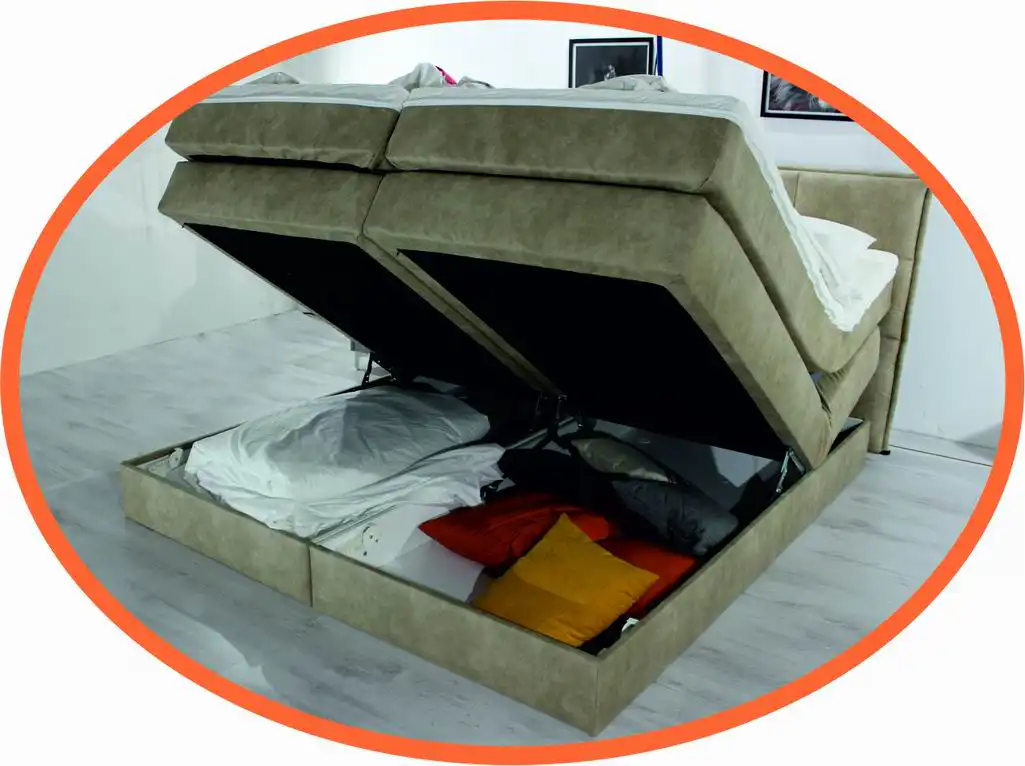 Boxspringbett Nizza mit Stauraum zum selbst konfigurieren – Bild 3