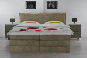 Boxspringbett Nizza mit Stauraum zum selbst konfigurieren