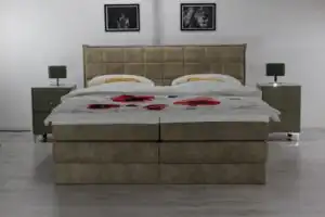 Boxspringbett Nizza mit Stauraum zum selbst konfigurieren