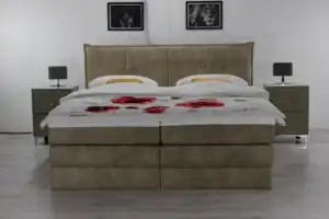 Boxspringbett Nizza mit Stauraum zum selbst konfigurieren