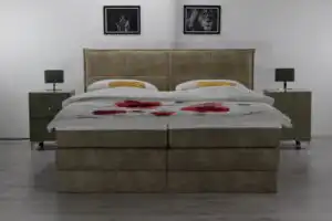 Boxspringbett Nizza mit Stauraum zum selbst konfigurieren